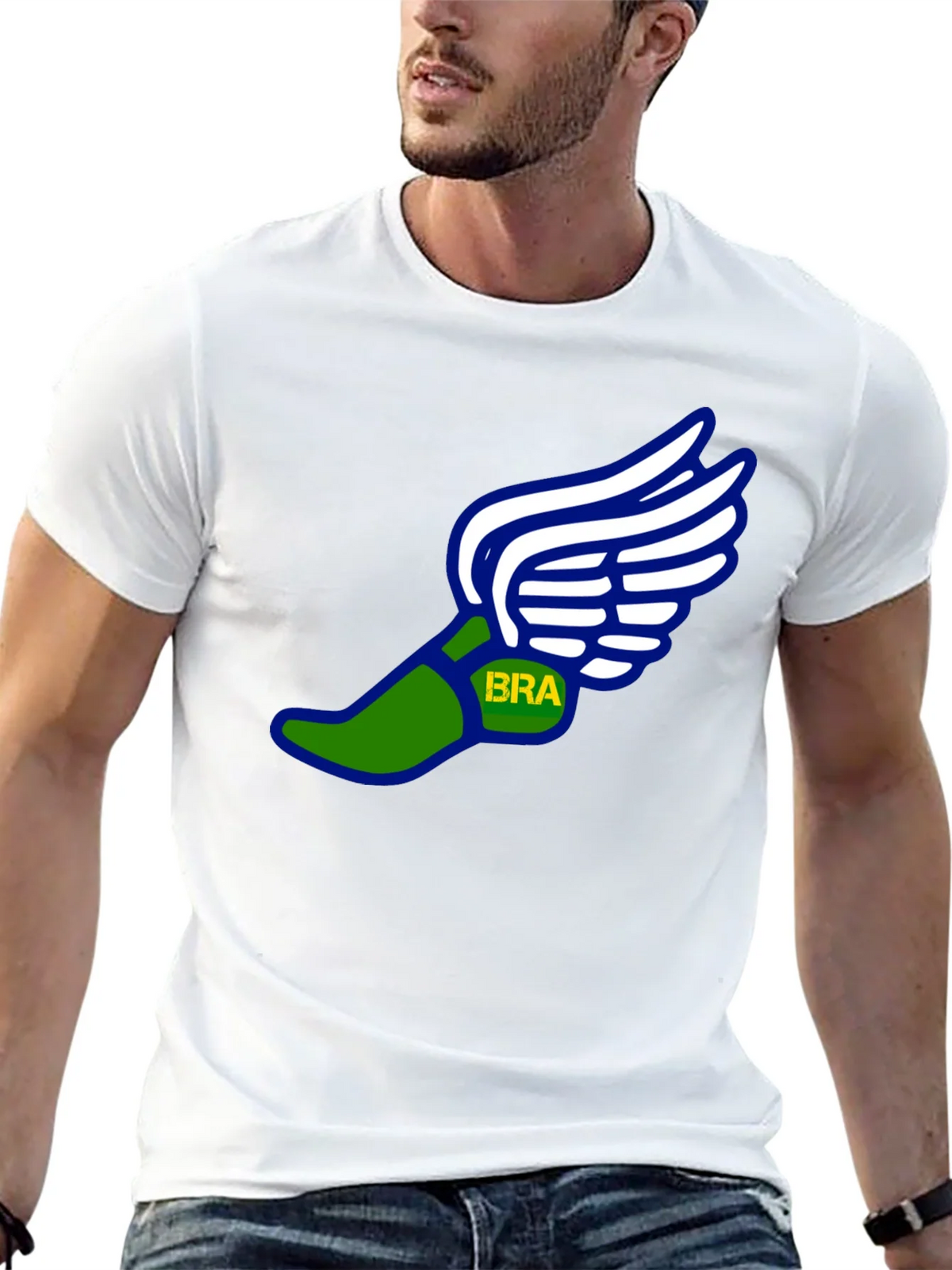 Winged Foot T-Shirt - Track and Field Running Tee product image 12