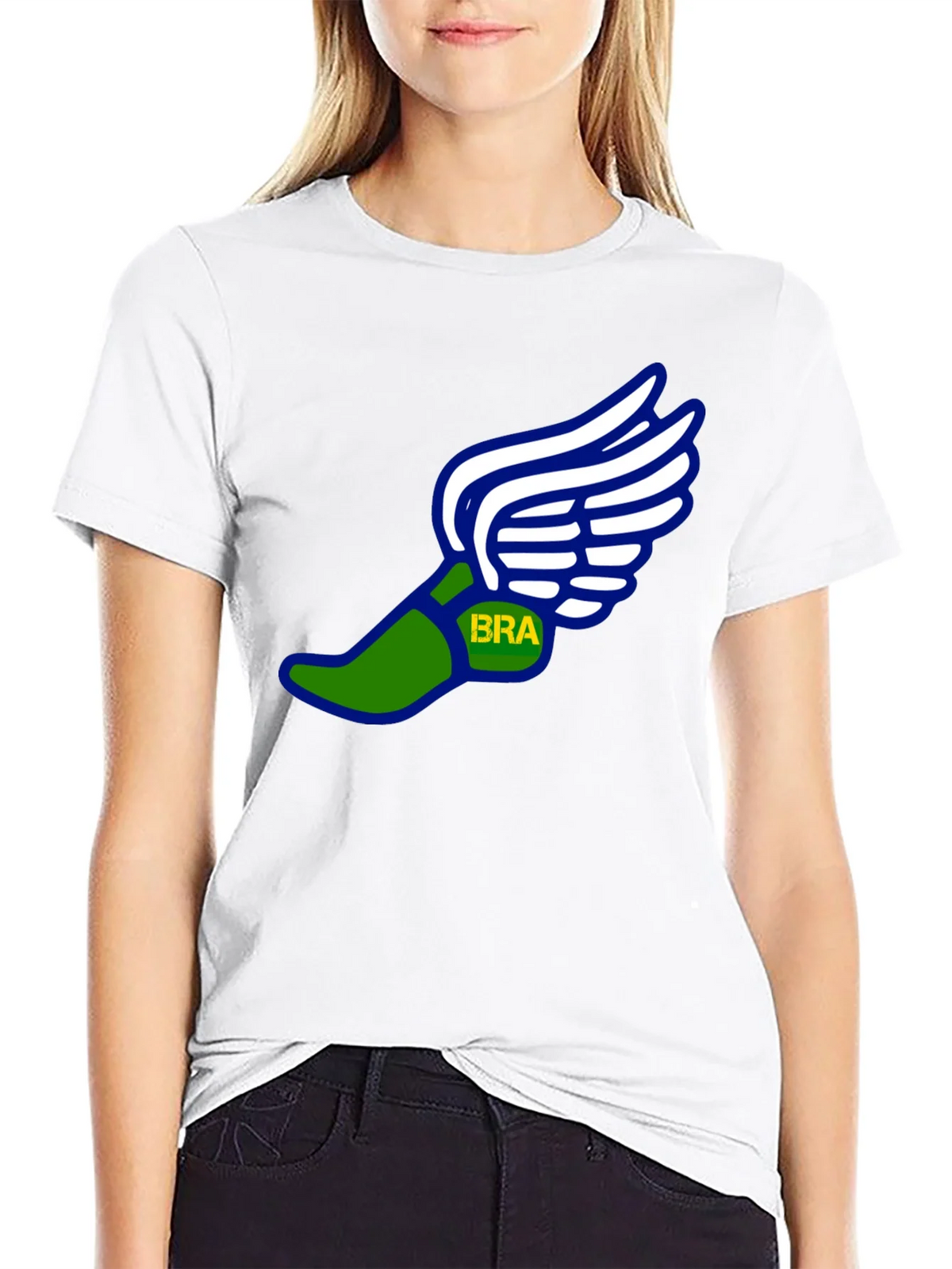 Winged Foot T-Shirt - Track and Field Running Tee product image 8