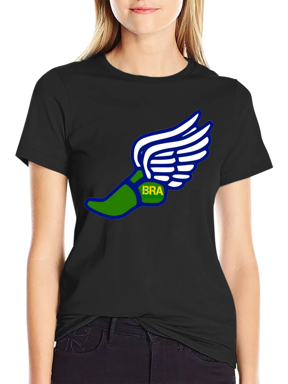 Winged Foot T-Shirt - Track and Field Running Tee product image 2