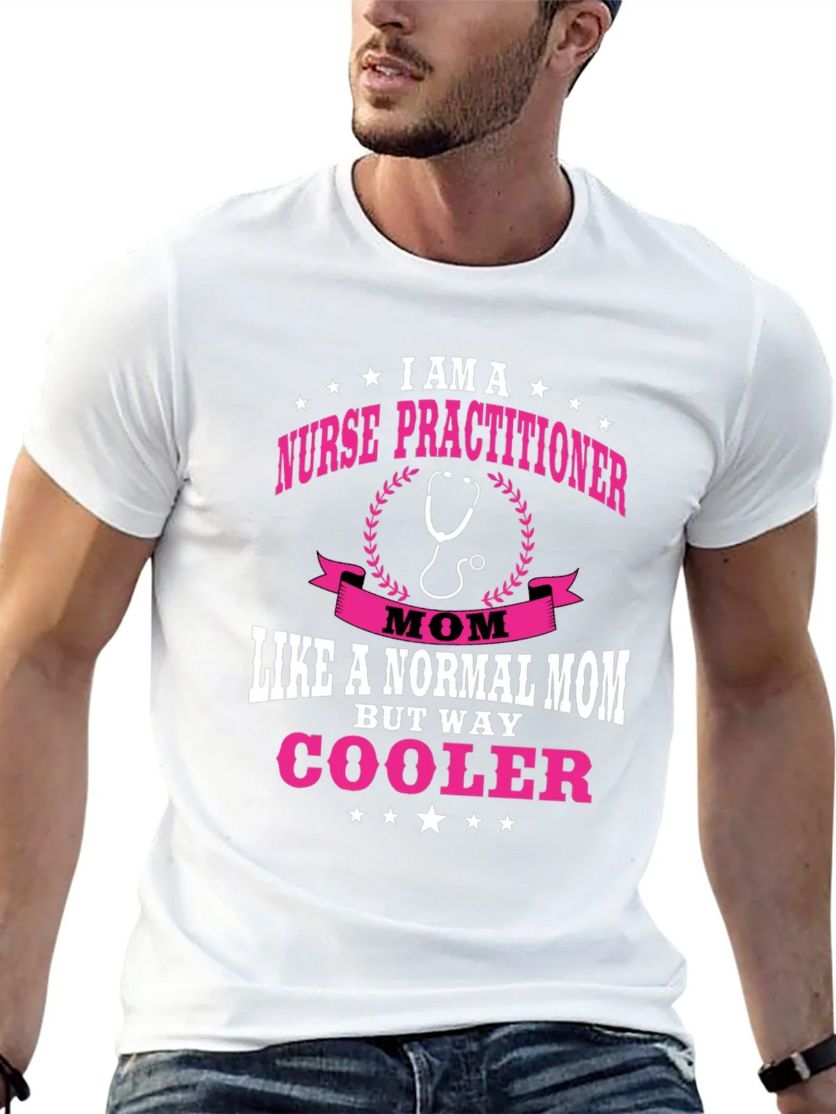 Nurse Practitioner Mom Graphic Tee product image 12