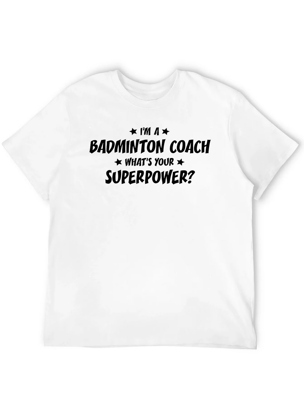 Badminton Coach Superpower T-Shirt product image 10
