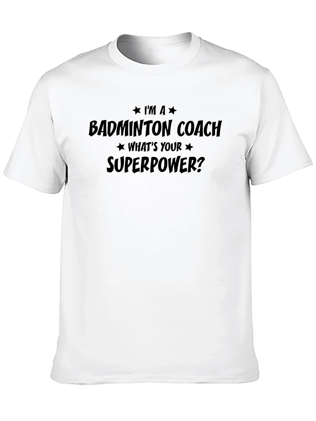 Badminton Coach Superpower T-Shirt product image 8
