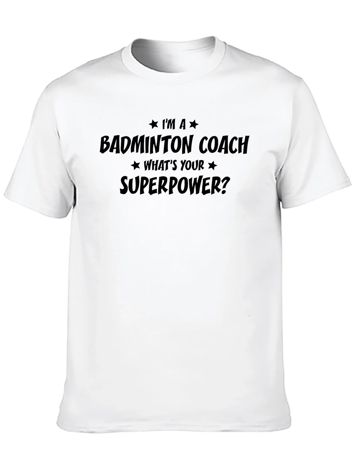 Badminton Coach Superpower T-Shirt product image 8