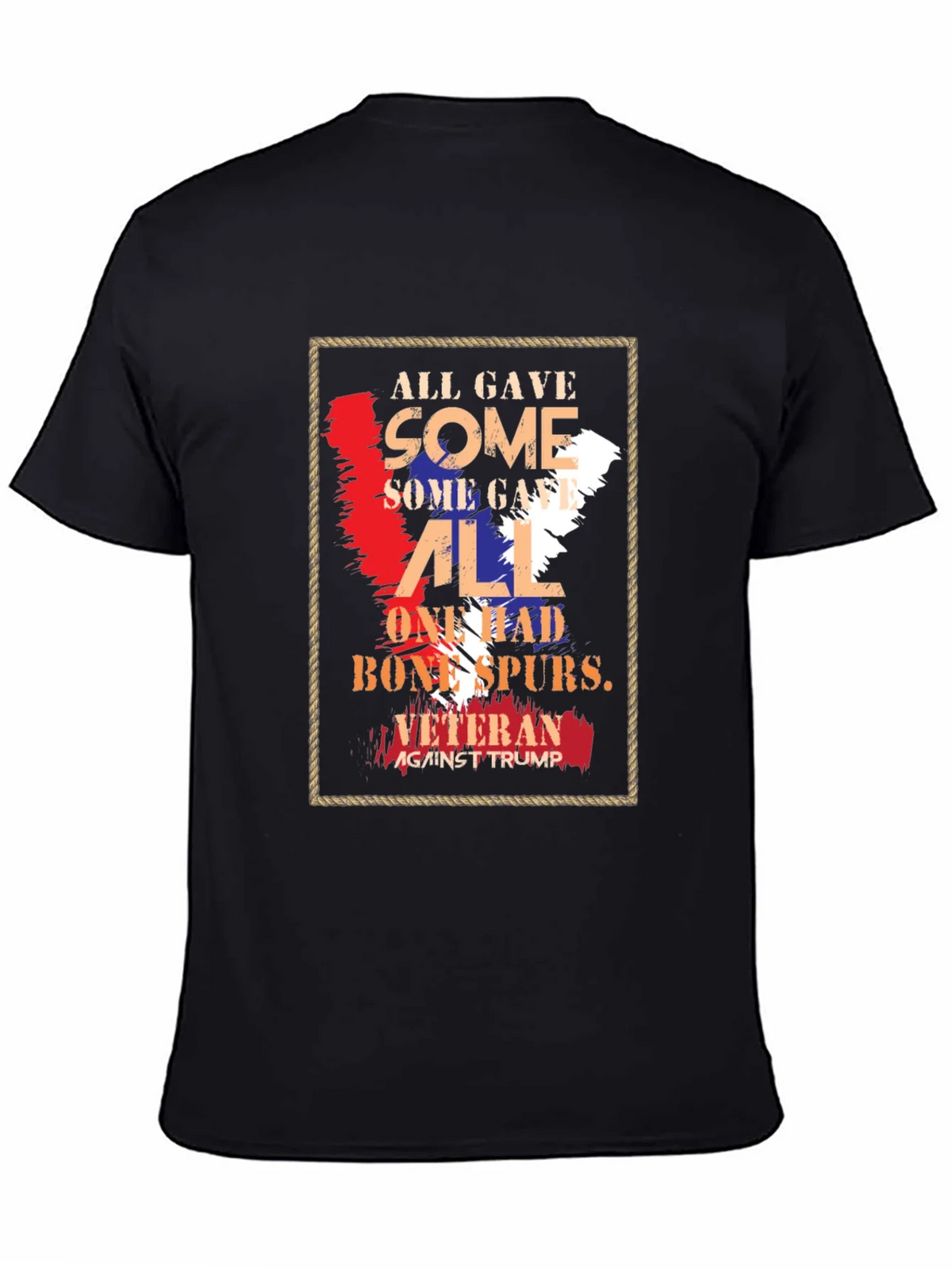 Veteran Against Trump Graphic T-Shirt product image 2