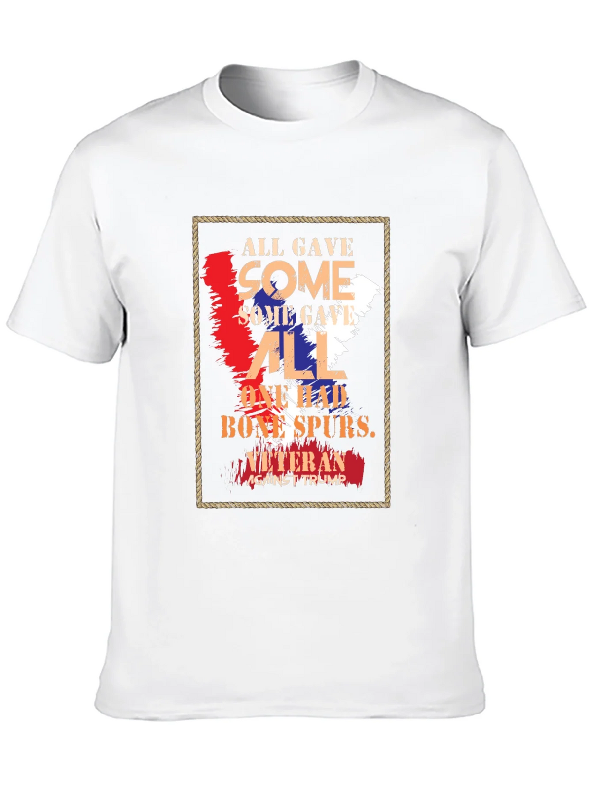 Veteran Against Trump Graphic T-Shirt product image 3