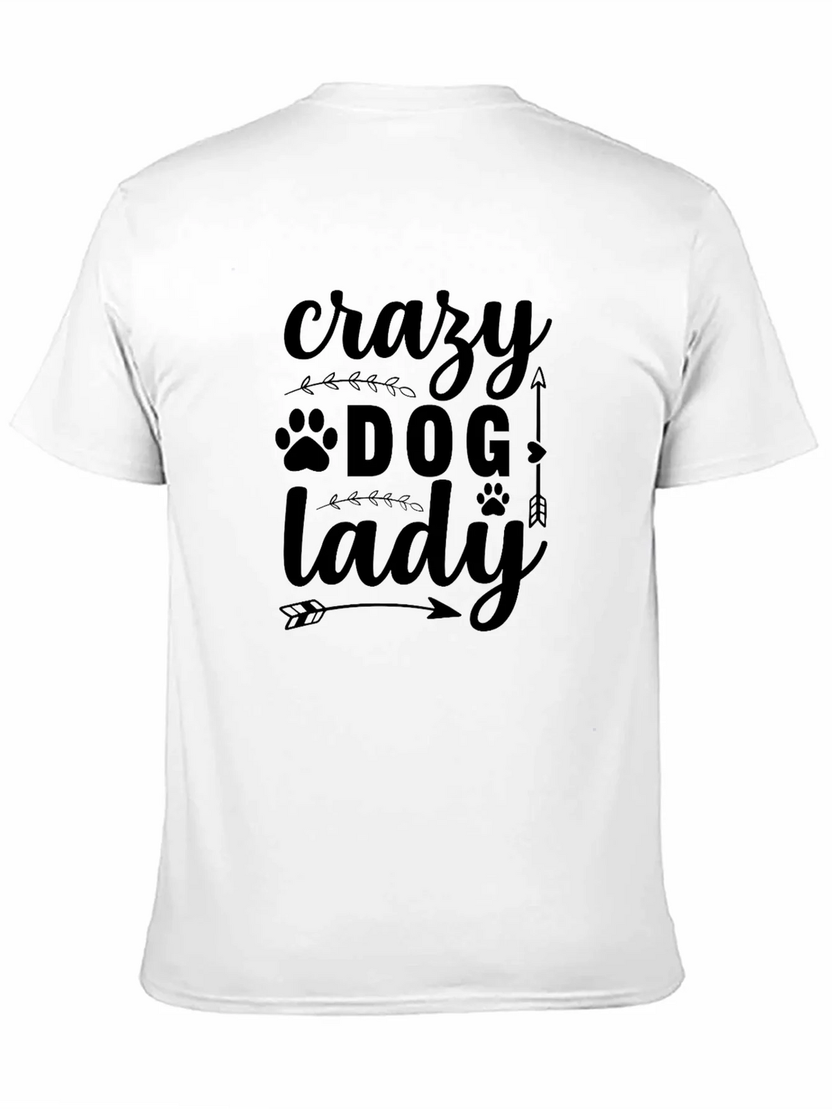 Crazy Dog Lady T-Shirt - Novelty Pet Lover Tee product image 10