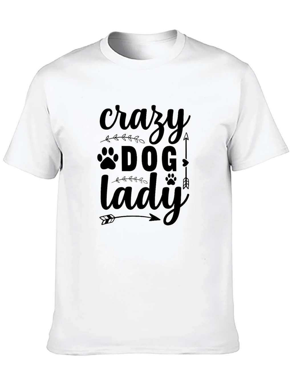 Crazy Dog Lady T-Shirt - Novelty Pet Lover Tee product image 9
