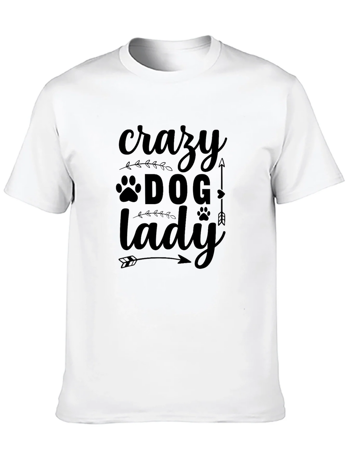 Crazy Dog Lady T-Shirt - Novelty Pet Lover Tee product image 9