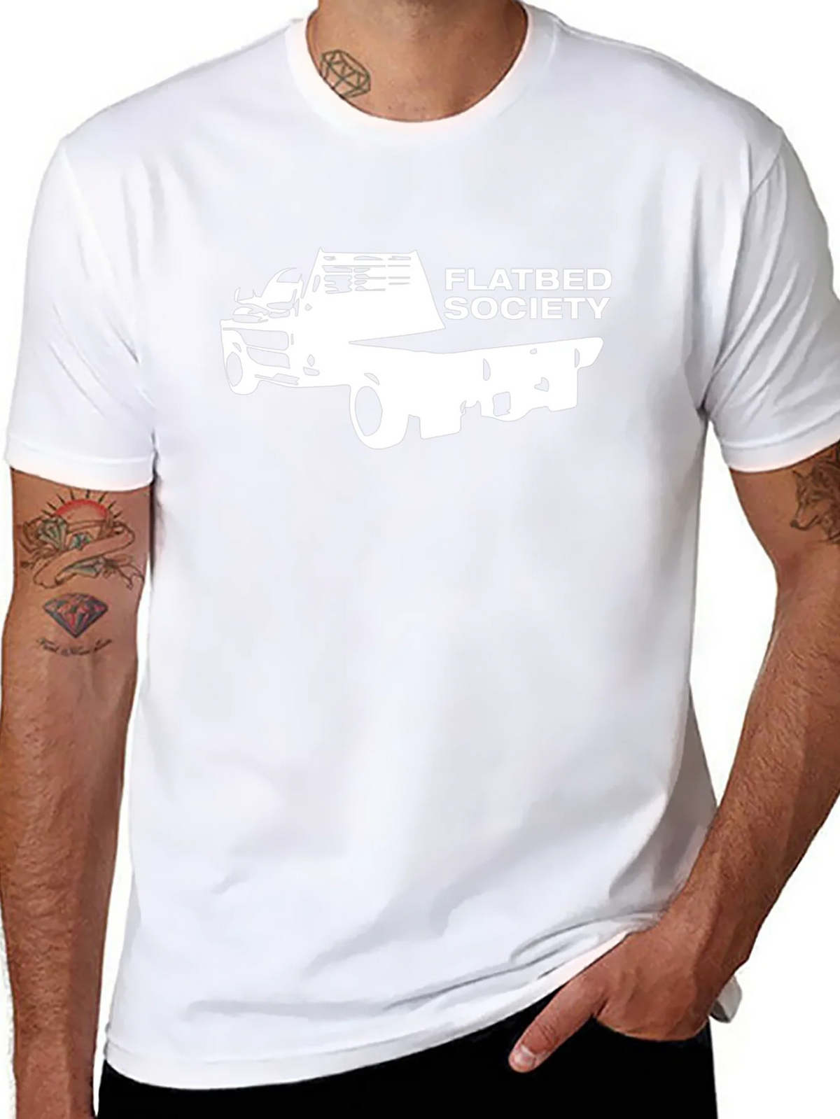 Flatbed Society Graphic Tee - Black product image 7