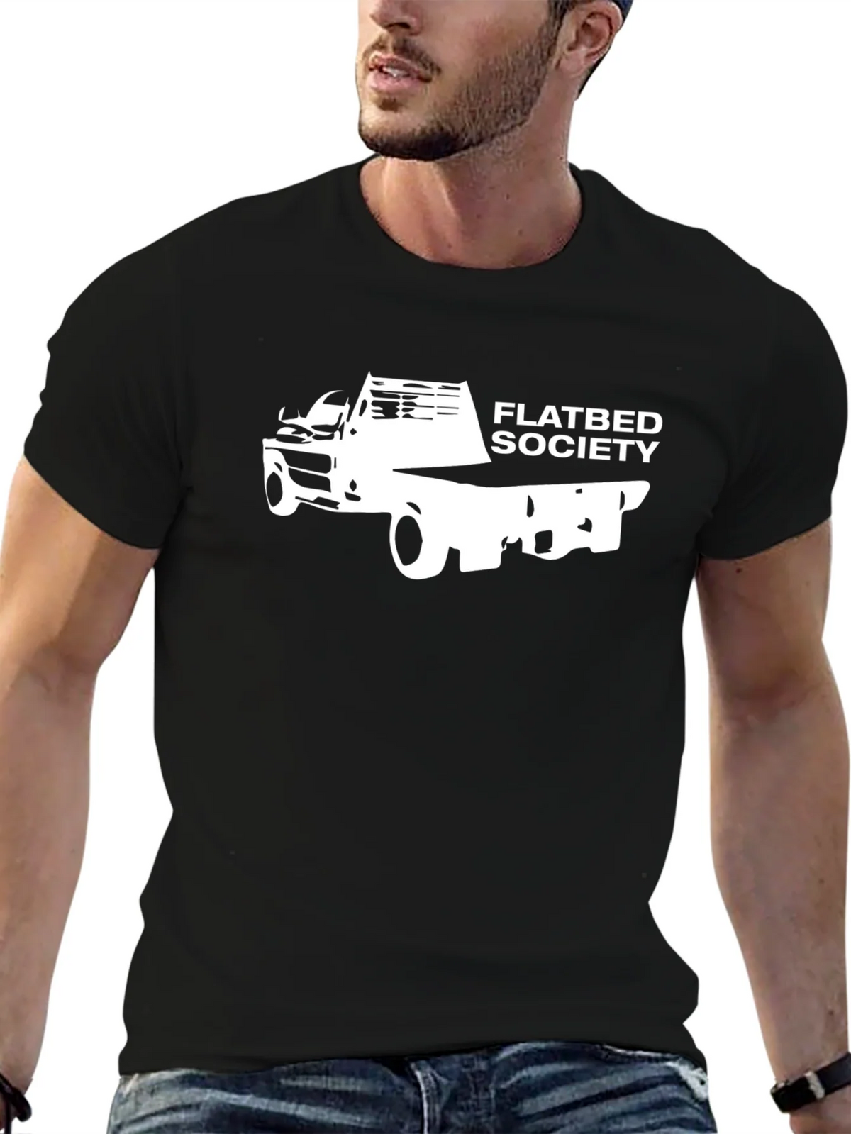 Flatbed Society Graphic Tee - Black product image 6
