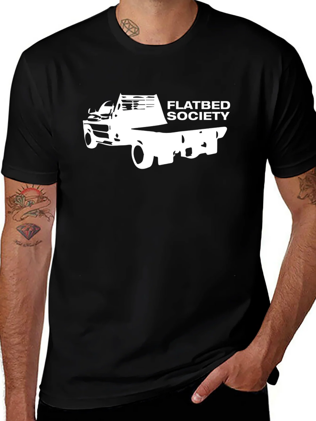 Flatbed Society Graphic Tee - Black product image 1