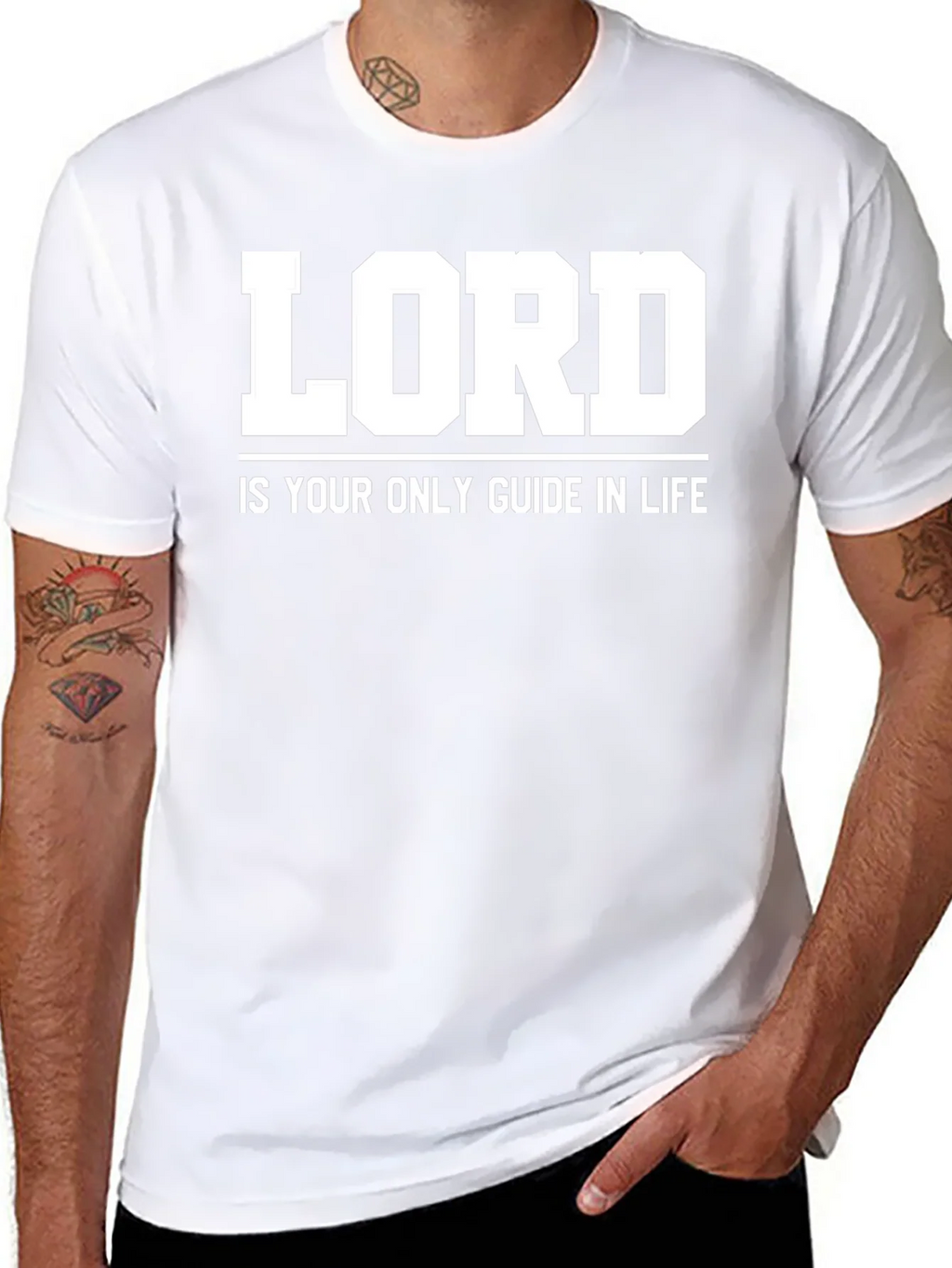 LORD is Your Only Guide in Life - Graphic T-Shirt product image 7