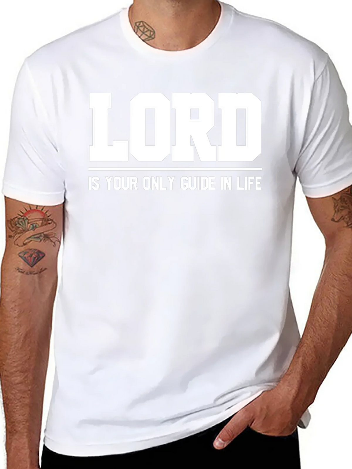 LORD is Your Only Guide in Life - Graphic T-Shirt product image 7