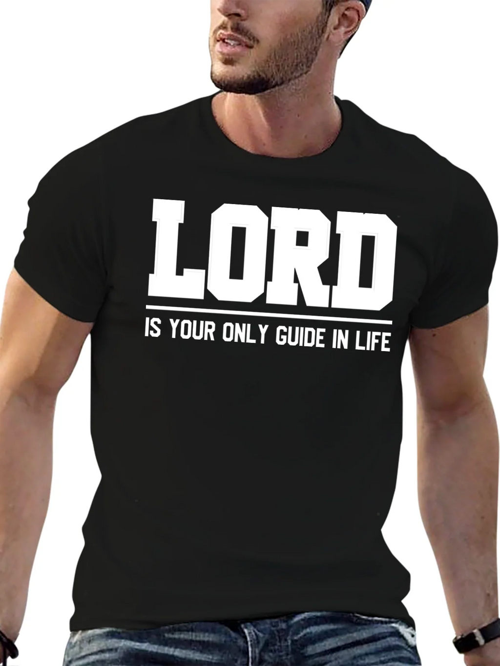 LORD is Your Only Guide in Life - Graphic T-Shirt product image 6