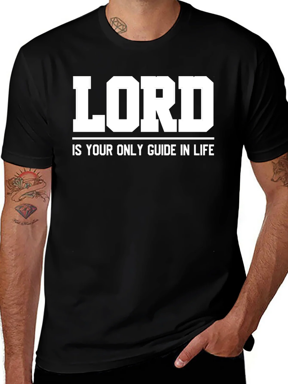 LORD is Your Only Guide in Life - Graphic T-Shirt product image 1