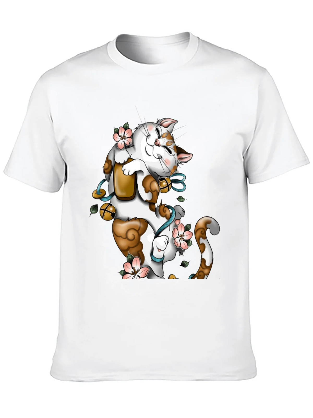 Lucky Cat Graphic T-Shirt product image 9