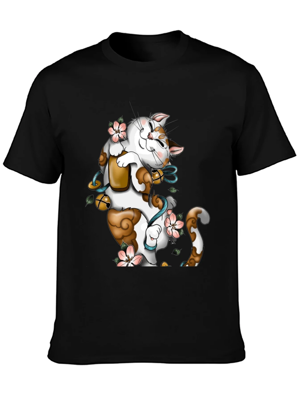 Lucky Cat Graphic T-Shirt product image 3