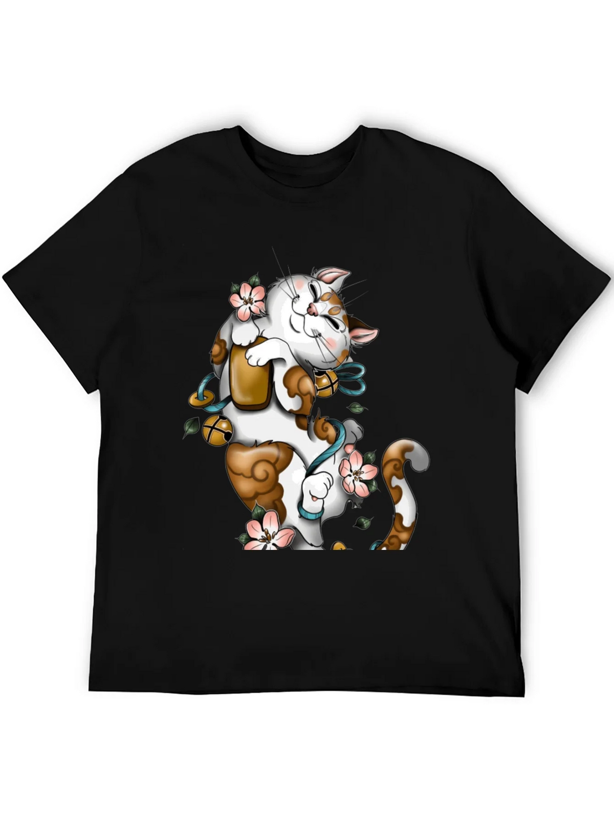 Lucky Cat Graphic T-Shirt product image 5