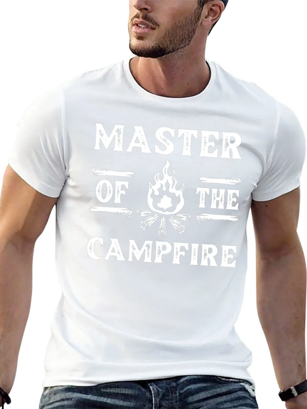 Master of The Campfire Graphic Tee - Black T-Shirt product image 10