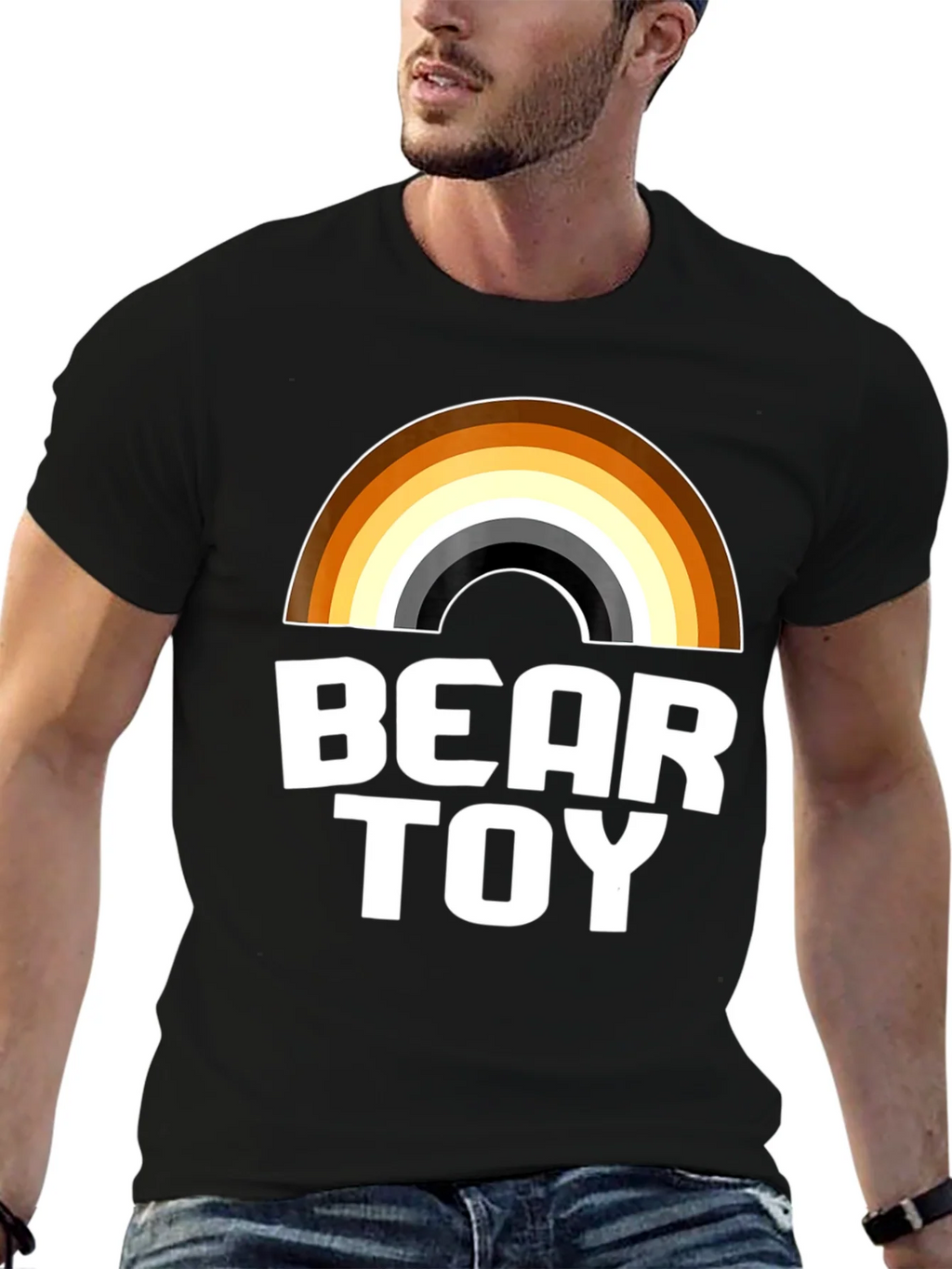 Bear Toy Rainbow T-Shirt - Graphic Tee product image 6