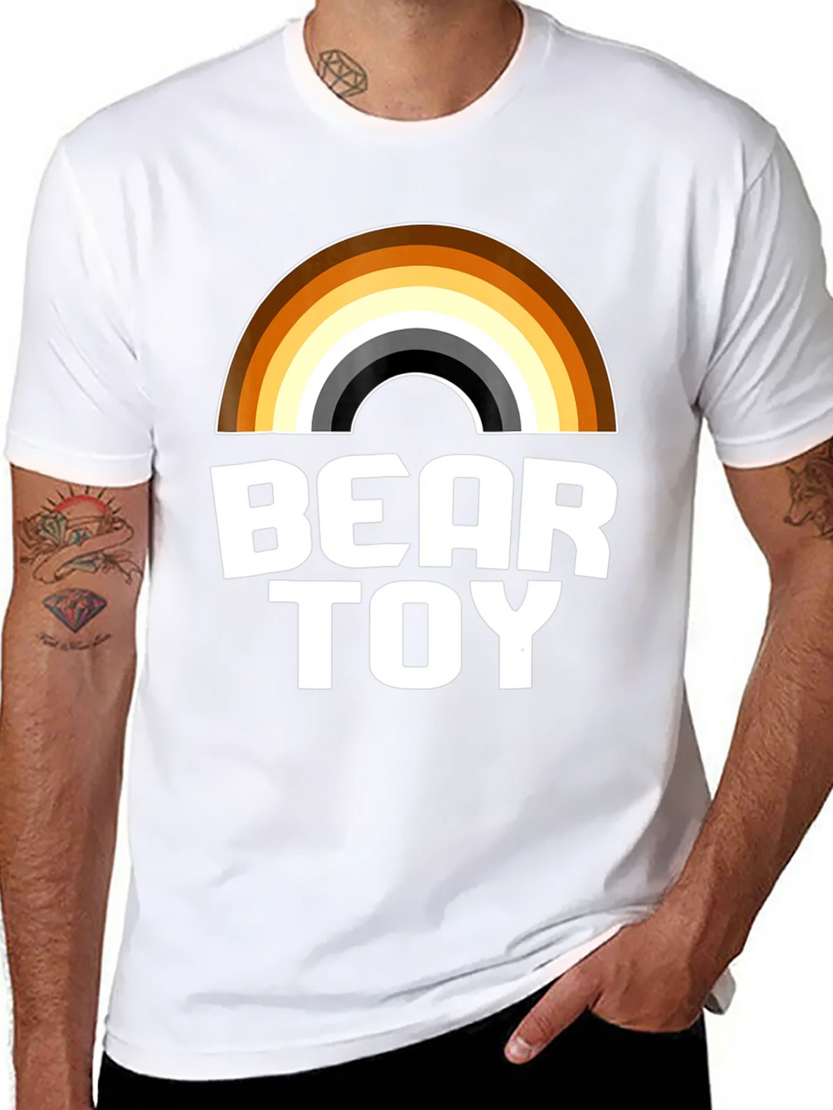Bear Toy Rainbow T-Shirt - Graphic Tee product image 7