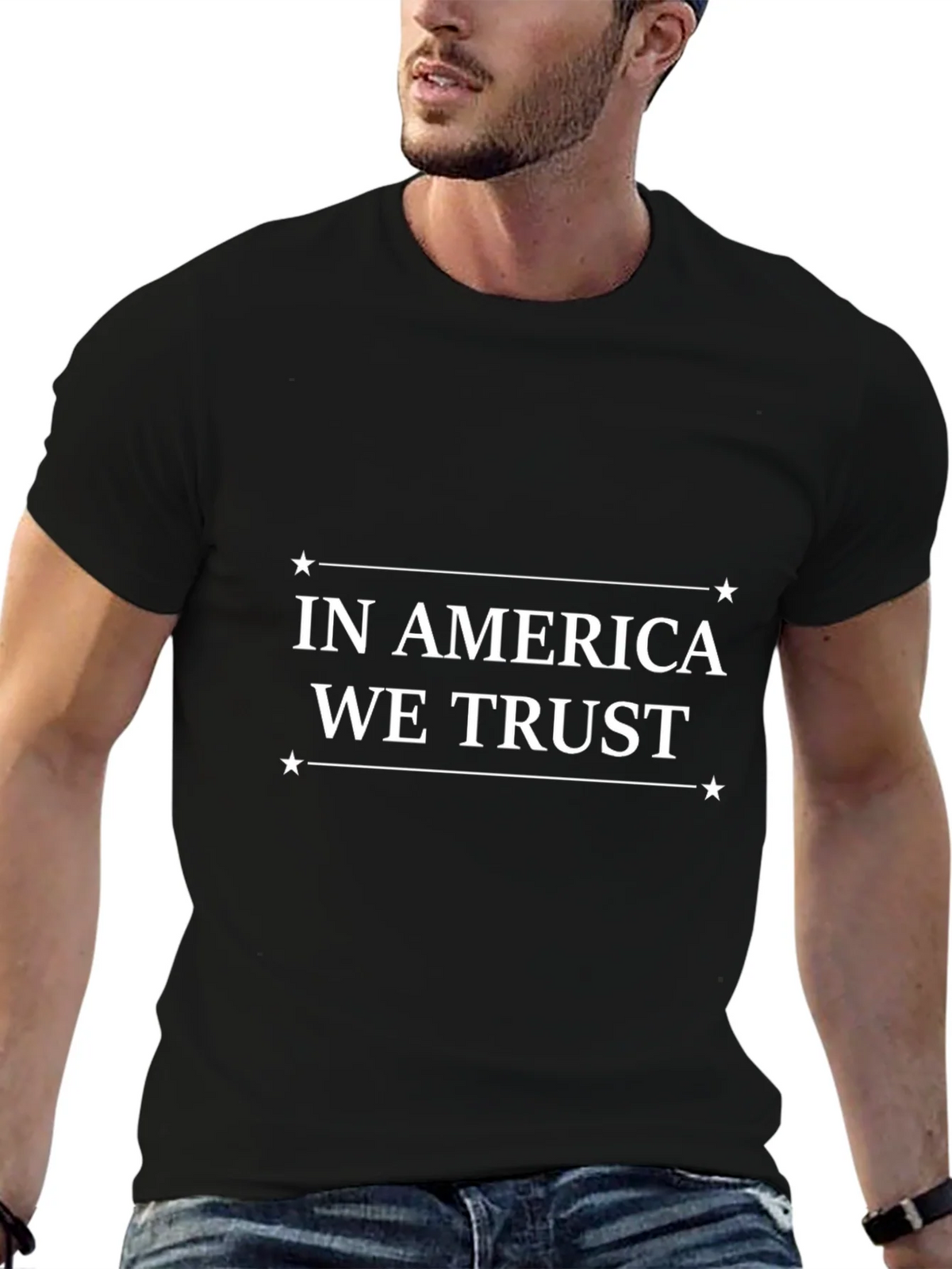 In America We Trust Graphic Tee product image 6