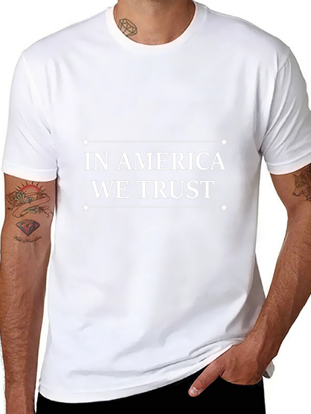 In America We Trust Graphic Tee product image 7