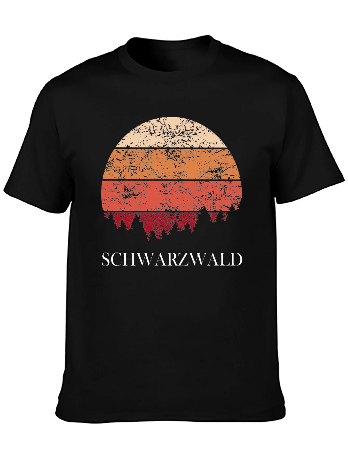 Schwarzwald Retro Sunset T-Shirt product image 3