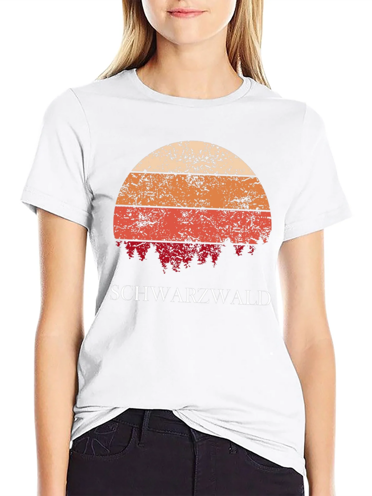 Schwarzwald Retro Sunset T-Shirt product image 7