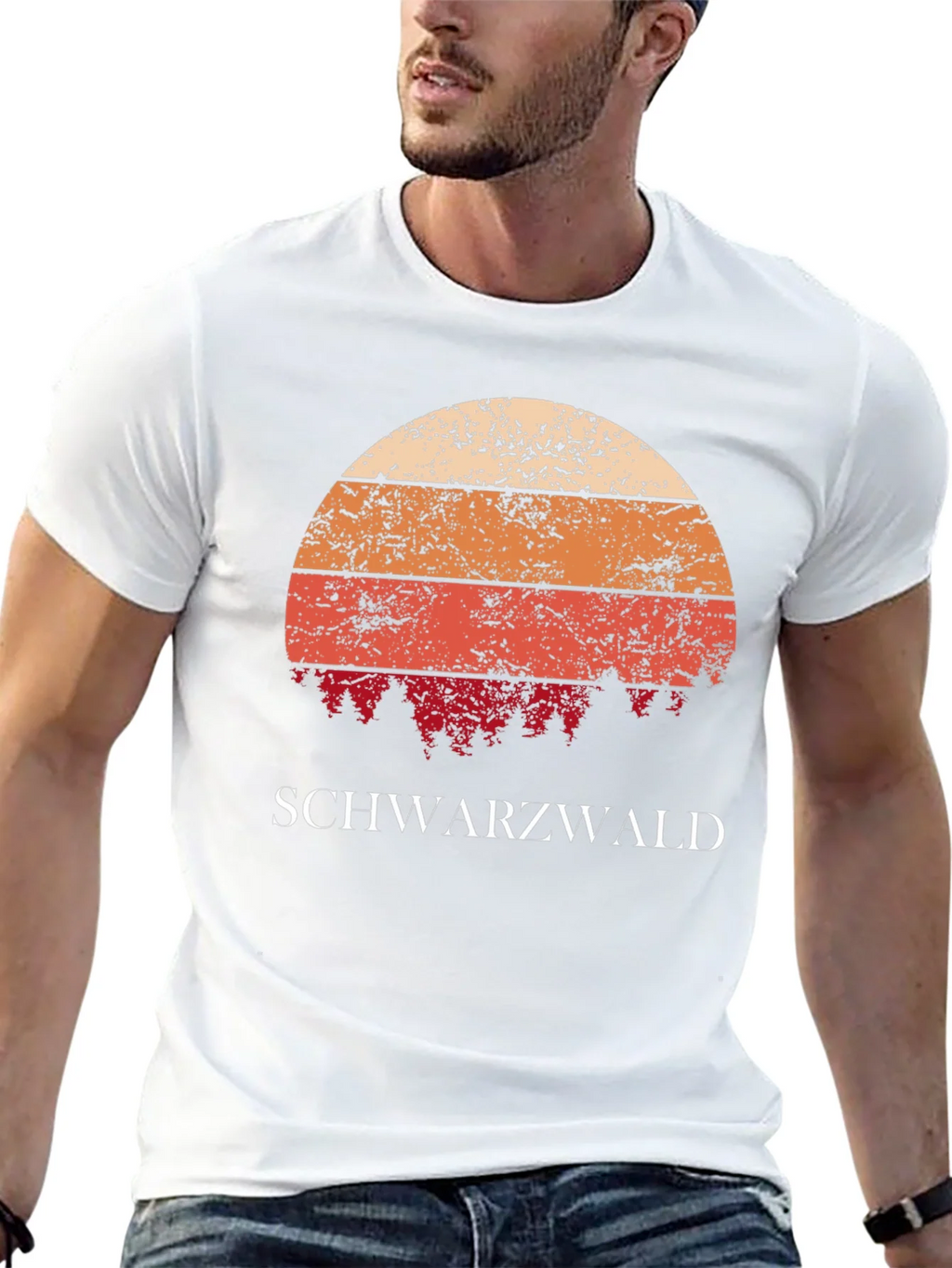 Schwarzwald Retro Sunset T-Shirt product image 10