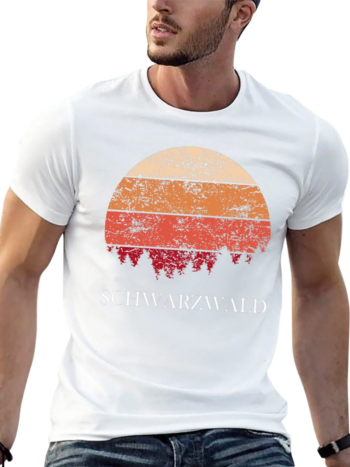 Schwarzwald Retro Sunset T-Shirt product image 10