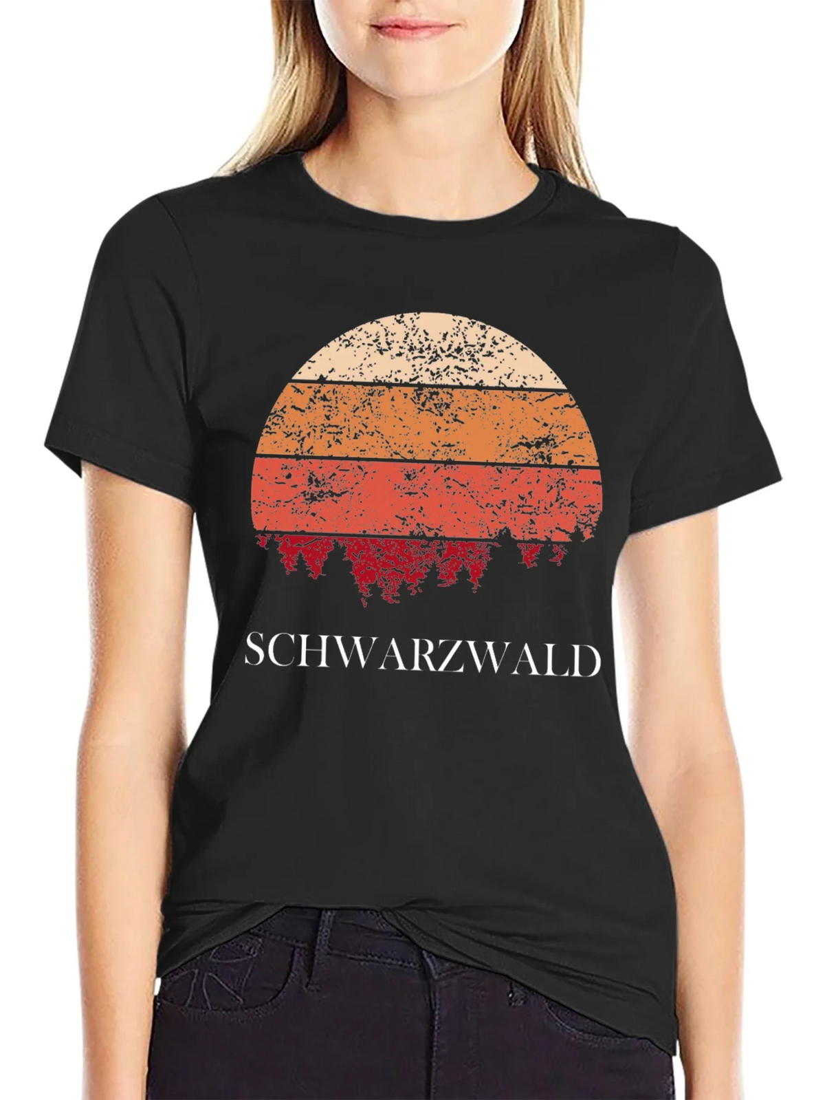 Schwarzwald Retro Sunset T-Shirt product image 2