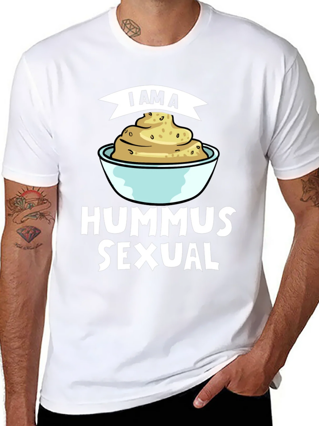I Am A Hummus Sexual T-Shirt product image 6