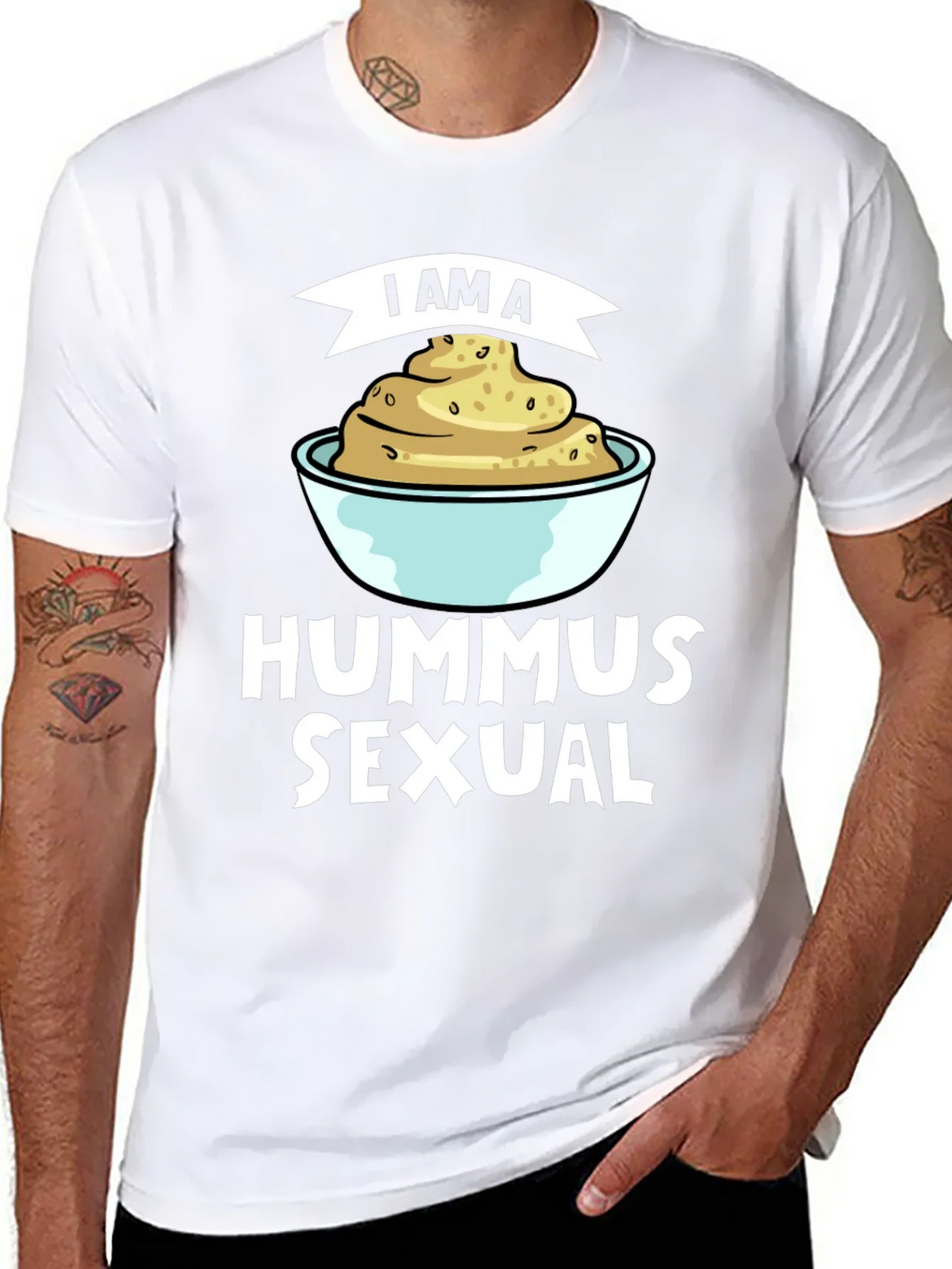 I Am A Hummus Sexual T-Shirt product image 6