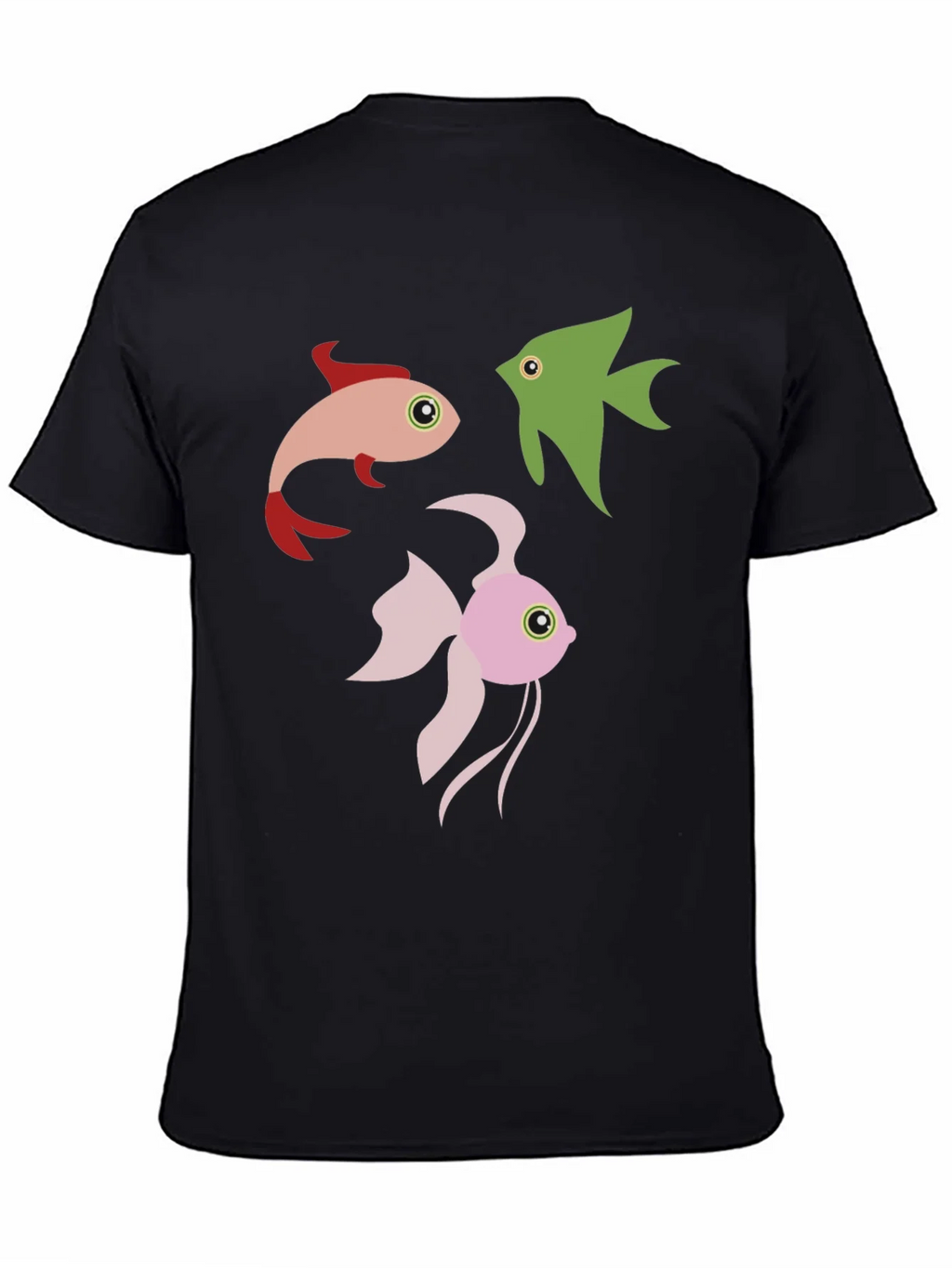 Fish Graphic Tee - Black product image 4