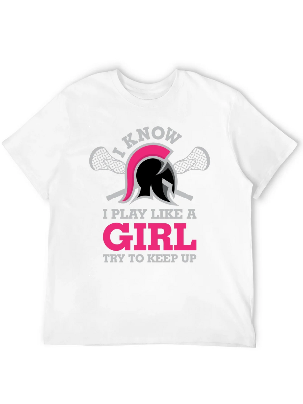 I Play Like A Girl Lacrosse T-Shirt product image 11