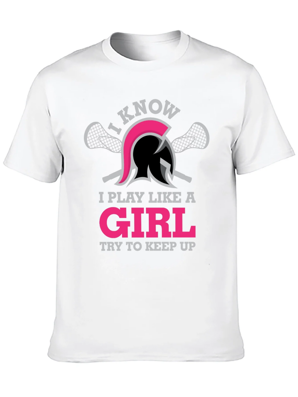 I Play Like A Girl Lacrosse T-Shirt product image 9