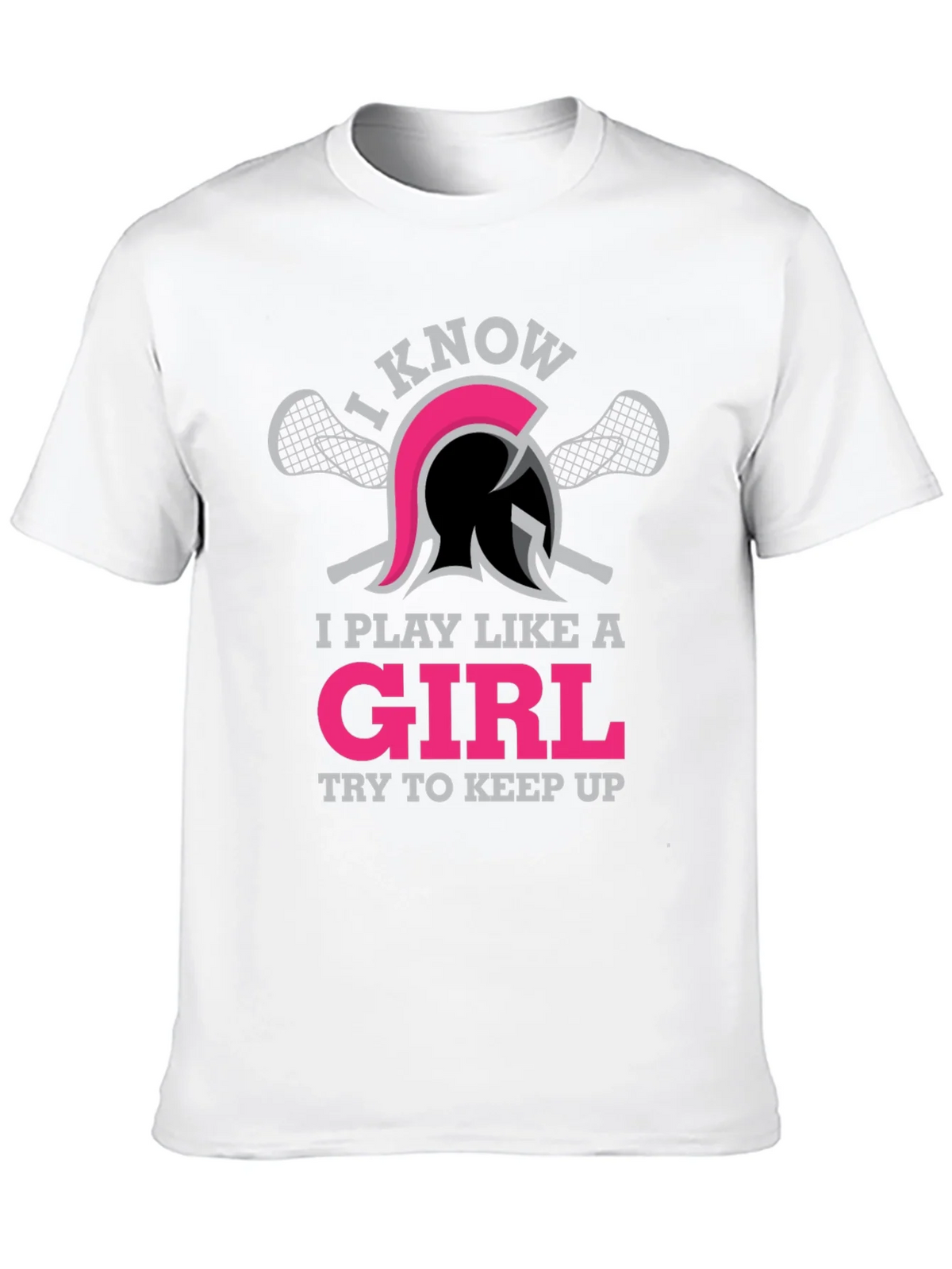 I Play Like A Girl Lacrosse T-Shirt product image 9