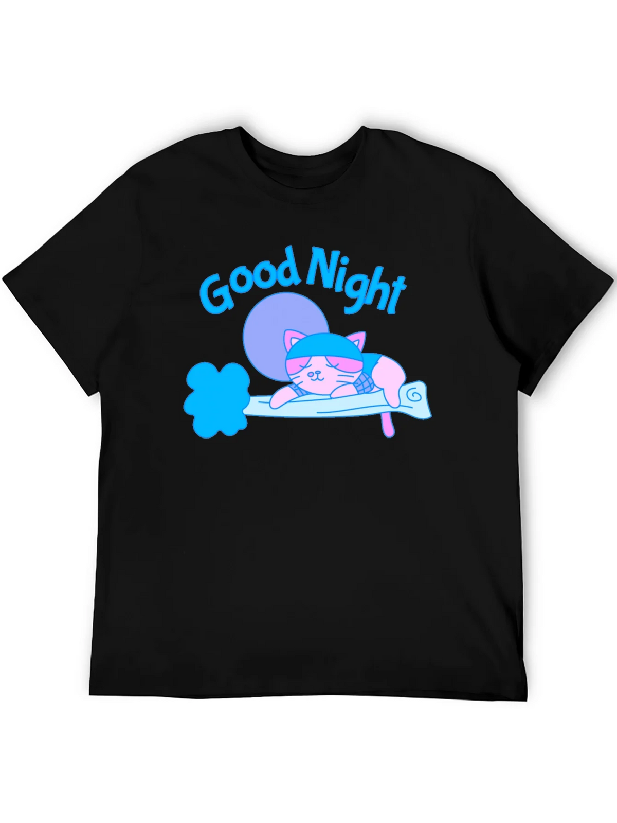 Good Night Cat T-Shirt product image 5