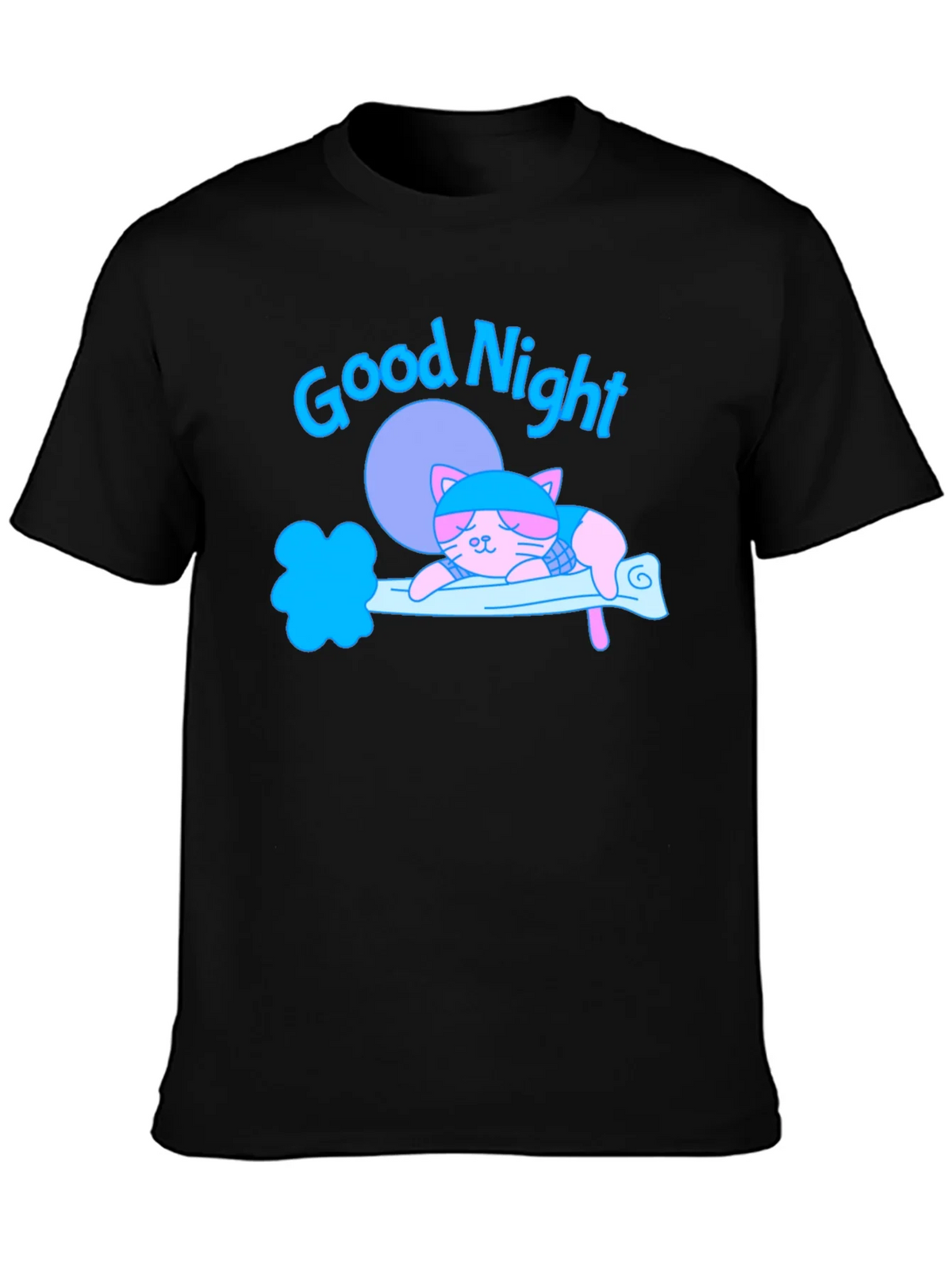Good Night Cat T-Shirt product image 3
