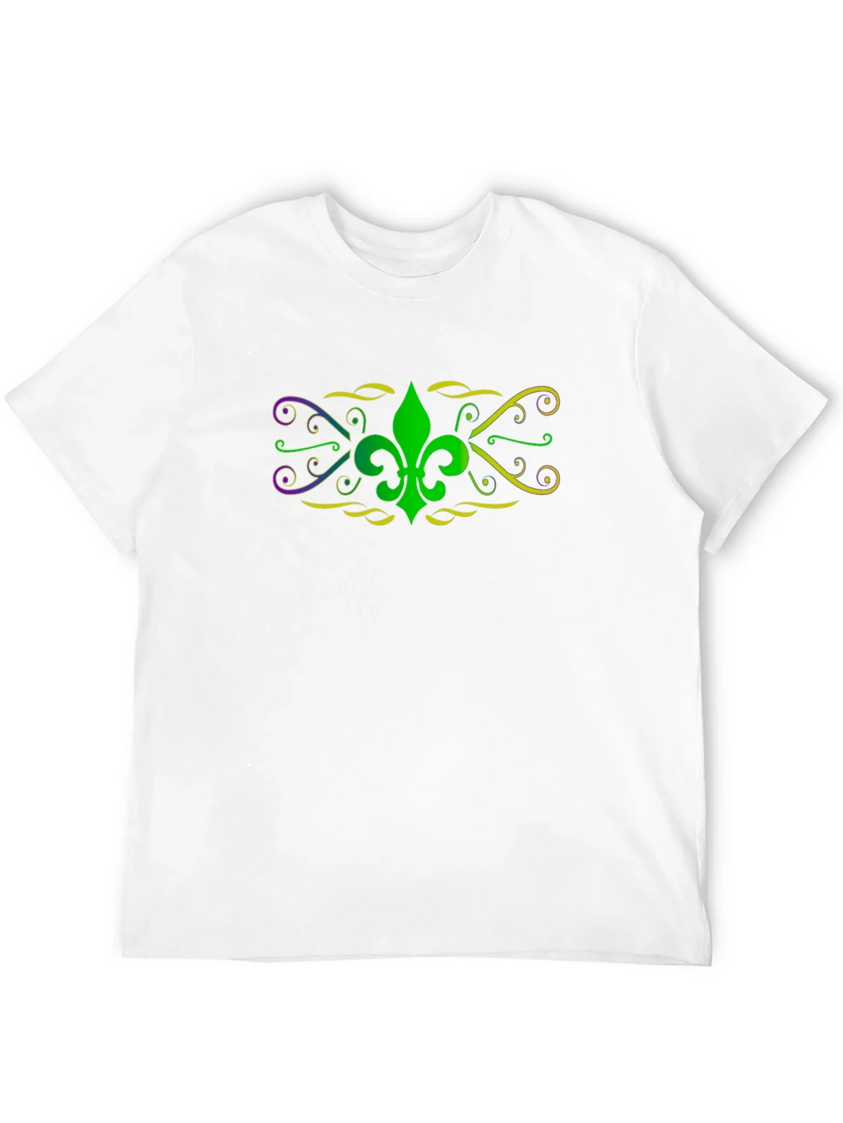 Mardi Gras Fleur-de-lis Graphic Tee product image 11