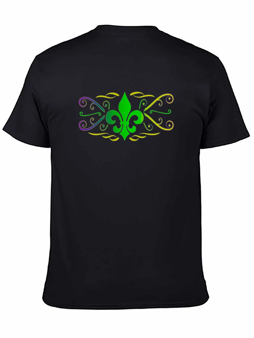 Mardi Gras Fleur-de-lis Graphic Tee product image 4