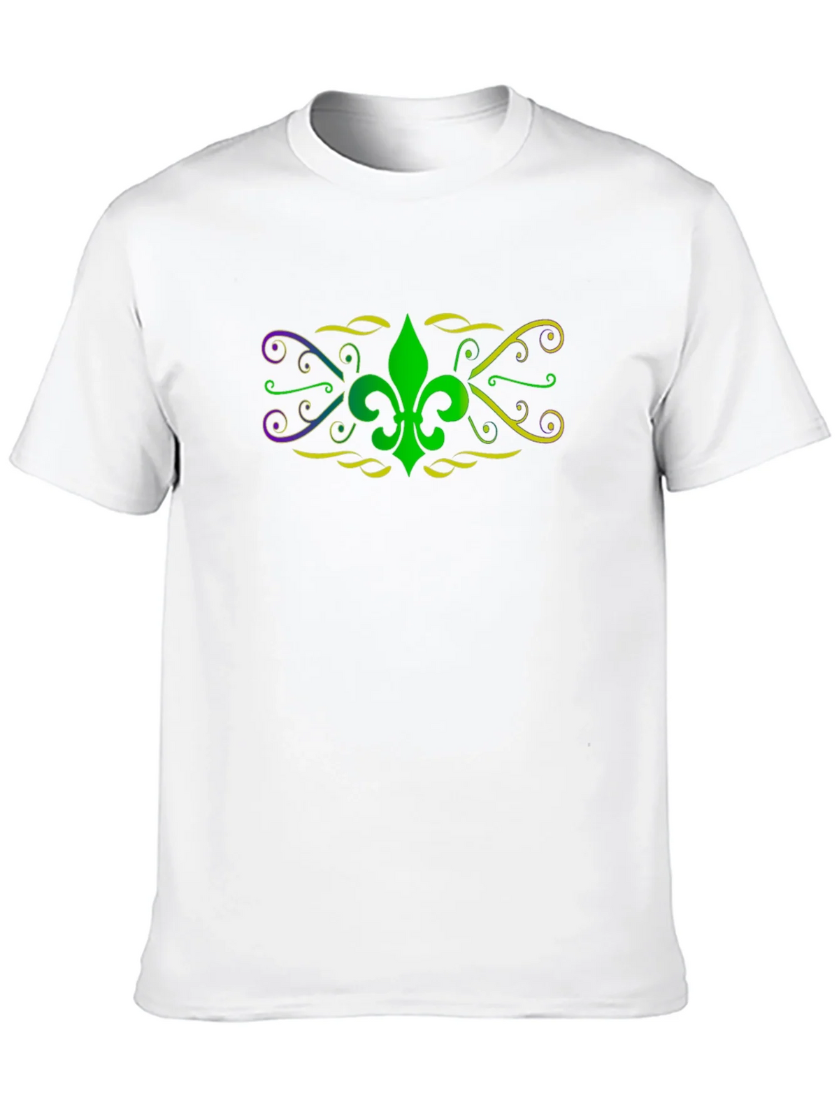 Mardi Gras Fleur-de-lis Graphic Tee product image 9