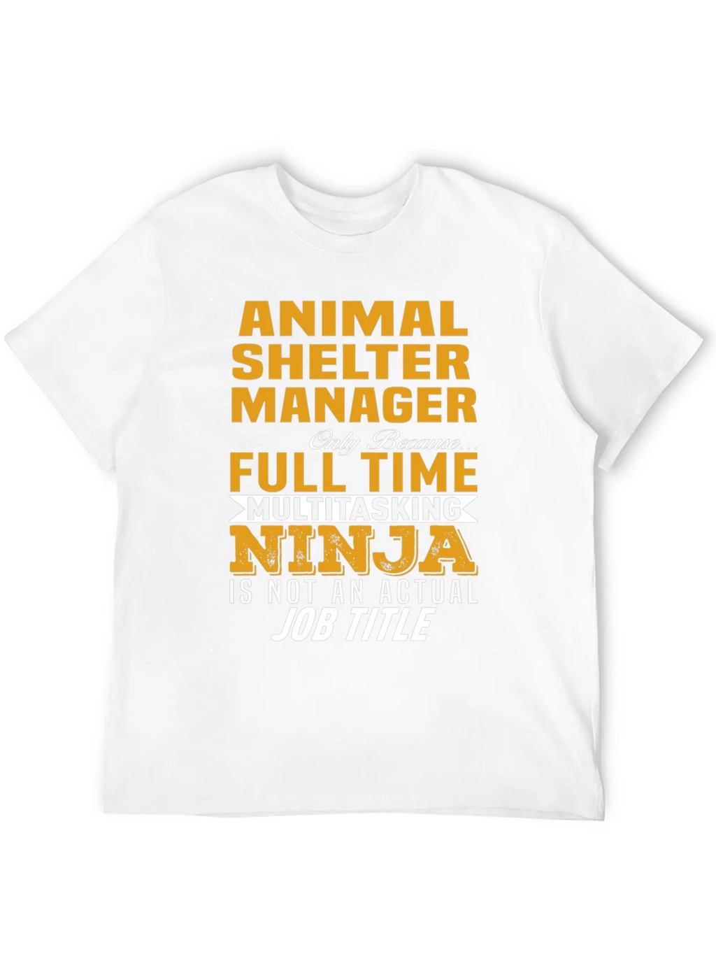 Animal Shelter Manager Multitasking Ninja T-Shirt product image 11