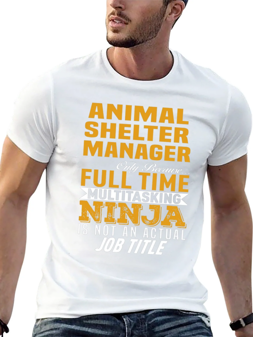 Animal Shelter Manager Multitasking Ninja T-Shirt product image 12