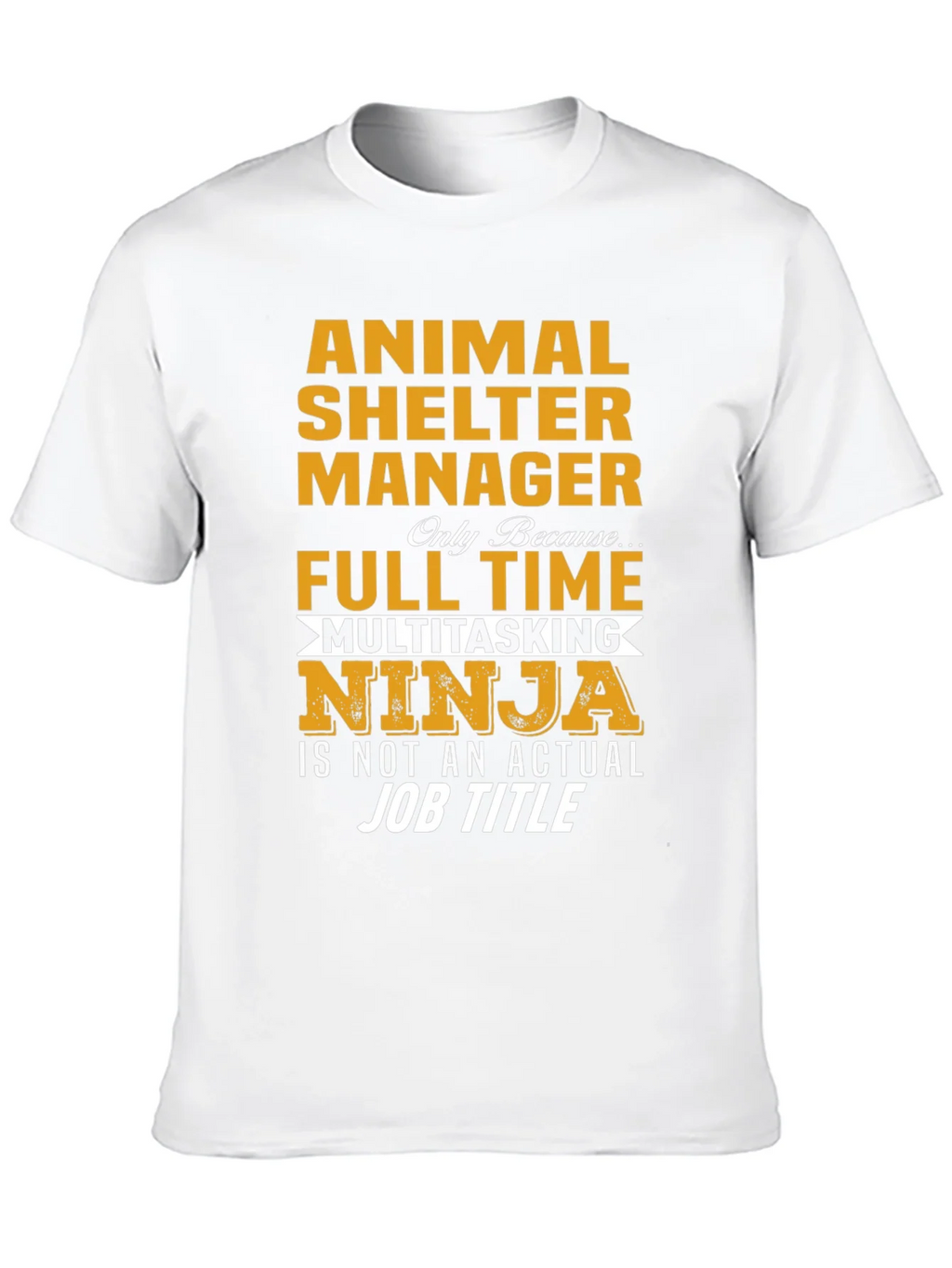 Animal Shelter Manager Multitasking Ninja T-Shirt product image 9
