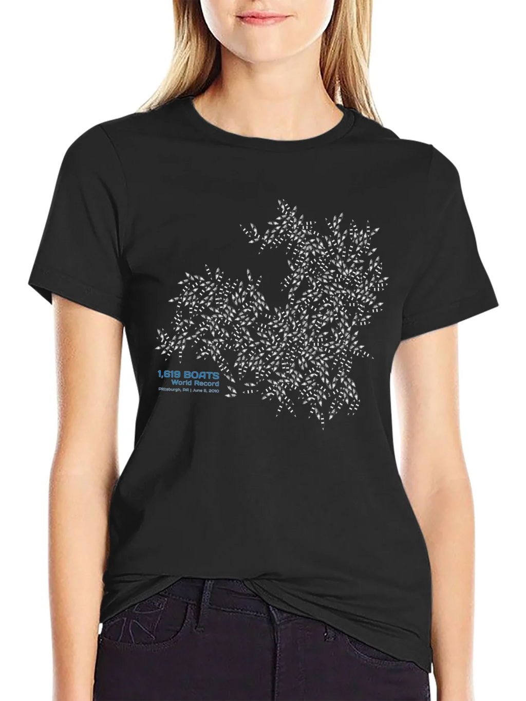 1619 Boats World Record Graphic T-Shirt product image 2