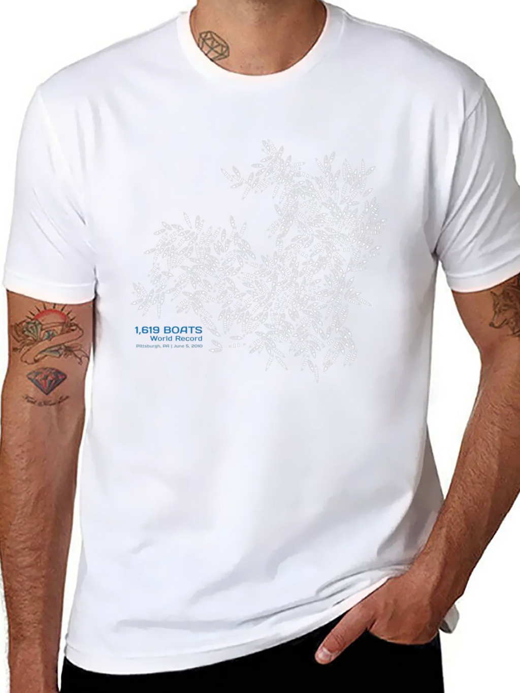 1619 Boats World Record Graphic T-Shirt product image 7