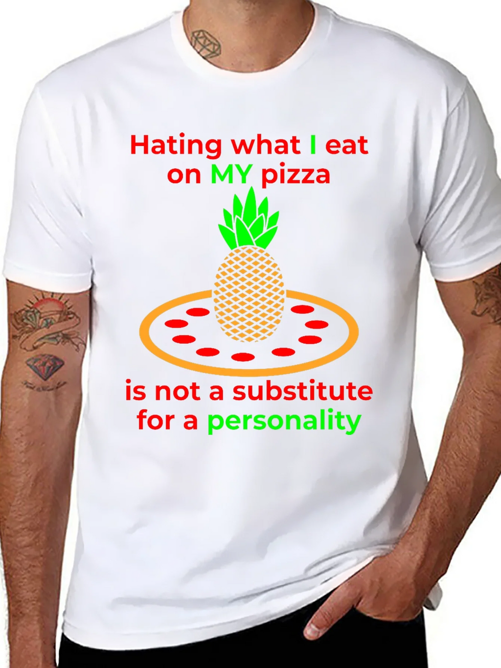 Pineapple Pizza T-Shirt - Hating My product image 7