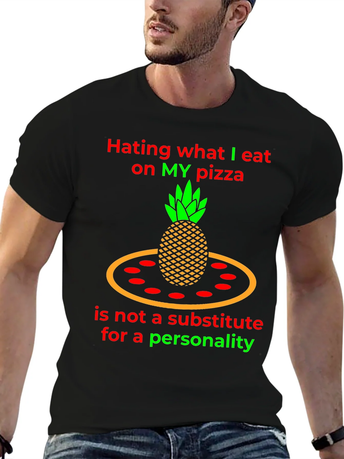 Pineapple Pizza T-Shirt - Hating My product image 6